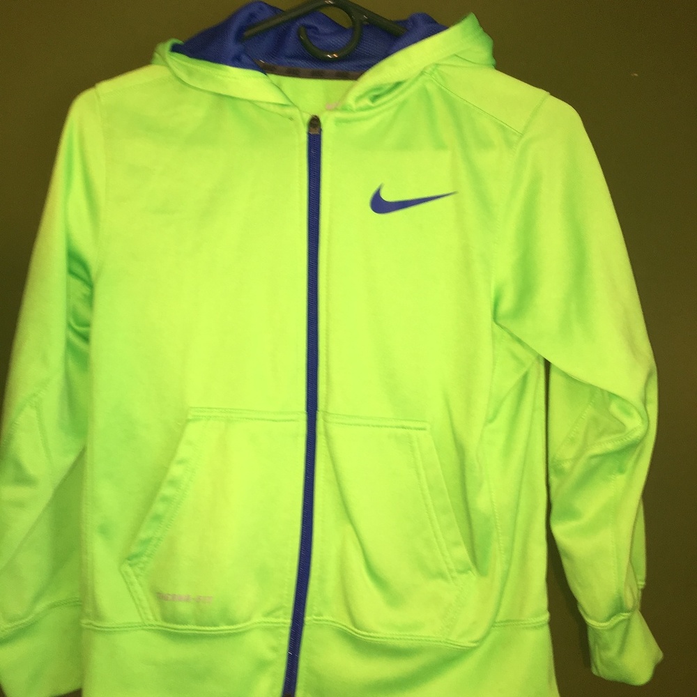 Green Nike sweatshirt